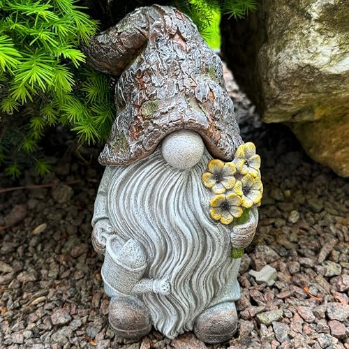 Mood Lab Key Hider Garden Gnome - 925 Inch Outdoor Statue
