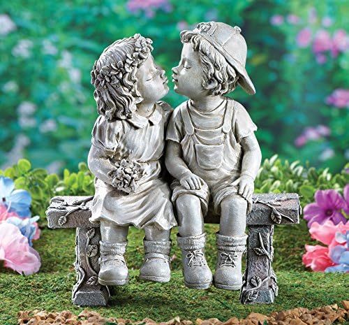 Collections Etc First Kiss Garden Statue 8 14 Inch
