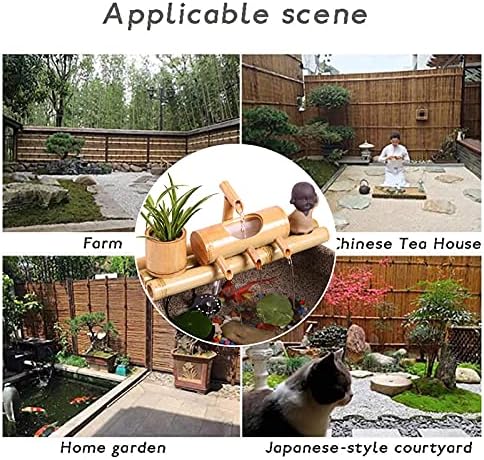 Bamboo Garden Fountain for Outdoor Zen Decor