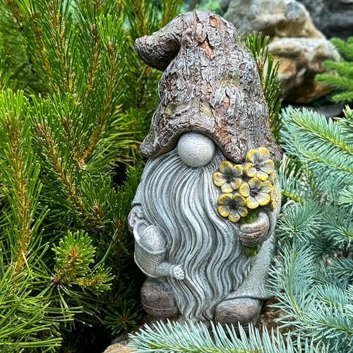 Mood Lab Key Hider Garden Gnome - 925 Inch Outdoor Statue